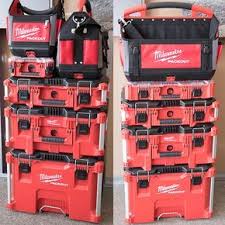 Milwaukee Packout Tool Storage Stack Examples Milwaukee Tools New Milwaukee Tools Milwaukee Power Tools