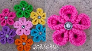 Maybe you would like to learn more about one of these? How To Crochet Kanzashi Flower Diy Tutorial For Flowers Of Japan Youtube