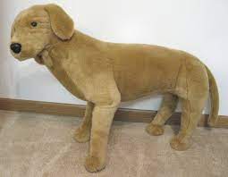 Melissa And Doug Large Yellow Lab Plush Stuffed Animal Toy Dog Lifelike Labrador Plush Stuffed Animals Pet Toys Dog Toys
