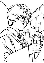 Coloriage harry potter en ligne gratuit a imprimer. Dessin Harry Potter 21 Supers Dessins A Imprimer Gratuitement