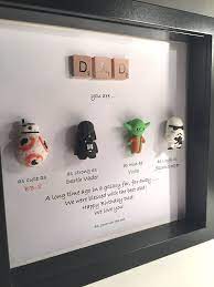 Star Wars Personalisierte Star Wars Personalisierte Rahmen Papa Du Bist Mein Vater Fete Des Peres Bricolage Fete Des Peres Cadeaux Speciaux