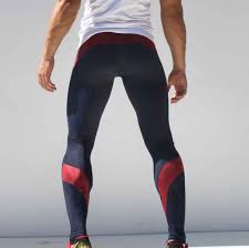 Quick Dry Running Tights Mens Mens Leggings Patchwork Gym Sport Men Compression Pants Male Workout Cycling Biker Leggins Clothes Running Tights Aliexpress