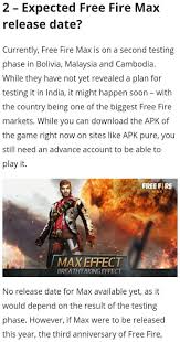 Know more about the game and how to download this popular battle royale on mobile. Etl Nepal Free Fire Max Is Comming Facebook