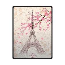 This tapestry throw blanket is perfect for anyone who loves paris! Comfortable Paris Eiffel Tower 58 X 80 Large Fleece Throw Blankets With Unique Design Buy Online In Madagascar At Madagascar Desertcart Com Productid 20155031