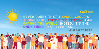 Charter For Compassion on Twitter: "Never doubt that a small group of  thoughtful, committed citizens can change the world; indeed, it's the only  thing that ever has. -Margaret Mead #CompassionateCommunities #Compassion  #ThisIsCompassion #