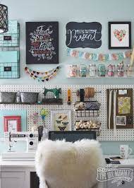 Look through craft room pictures in different colors and styles and when you find a. Diy Craft Room Ideas Projects The Budget Decorator