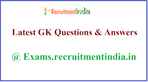 I hope you can answer all the general trivia questions and answers correctly. Gk Questions Answers All Latest Gk Questions For Competitive Exams