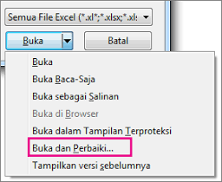 Ane ada permasalahan soal excel yang sering not responding. Memperbaiki Buku Kerja Yang Rusak Excel