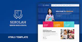 Choose from thousands of template & build your own website. Sekolah Senior High School Html5 Template By Wp Asia Themeforest