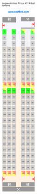 Aegean Airlines Airbus A319 Seating Chart Updated December