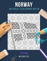 Check out some of our favorite norway coloring pages. Norway An Adult Coloring Book A Norway Coloring Book For Adults Amazon Co Uk Rankin Skyler 9781671547025 Books