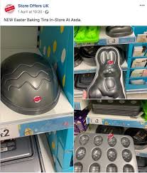 Welcome to amity's edible ideas! Asda Is Selling Easter Baking Trays For 2 And They Re Adorable Daily Star