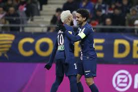 E vão três seguidas para o marselha. Marquinhos Marca Neymar Decide E Psg Avanca Na Copa Da Liga Francesa Confederacao Brasileira De Futebol