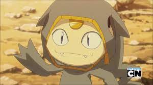 Meowth In A Banette Costume - YouTube