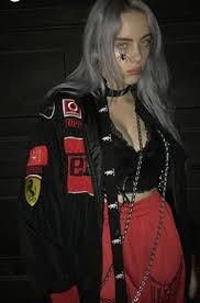 Image Result For Billie Eilish Purple Outfit Billie Eilish Billie Red Aesthetic