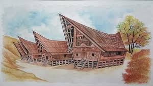 Rumah adat suku batak di daerah sumatera utara namanya rumah bolon atau sering disebut dengan rumah gorga. 4 Rumah Bolon Keunikan Asal Fungsi Bagian Gambar