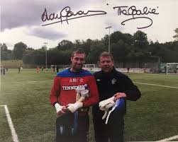 Allan mcgregor plays the position goalkeeper, is 38 years old and 183cm tall, weights 74kg. Andy Goram Autograph Photo Rangers Allan Mcgregor