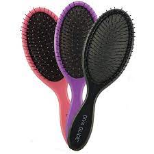 1 Selling Diva Glide Classic Wet Detangling Shower Hair Brush With Wide Set Flexible Bristles For Fragile Hair Pack Of Three Hair Brush Detangler Hair Pack
