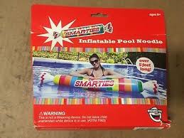 Big mouth, los angeles, california. Over 5 Ft Smarties Roll Inflatable Swimming Pool Noodle Float Big Mouth Toys Pools Spas Yard Garden Outdoor Living