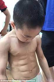 Learn, play and explore with our games, apps, songs, clips, print and colour, craft and more. Boy 7 With The Perfect Eight Pack Abs In China Daily Mail Online
