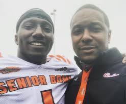 Among the players new Bucs WRs coach Bryan McClendon has been a college  position coach for: Deebo Samuel and Todd Gurley. Pics from his Instagram: