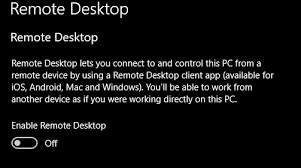The remote desktop app is easy to use to connect to other devices. Cant Enable Remote Desktop In Windows 10 Pro Super User