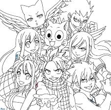 Anime face and body pencil drawings coloring pages fairy tales draw faces deviantart manga fairytail. Coloring Pages Fairy Tail Print Free Anime Characters