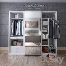 Wardrobe Sevilla With Internal Content 3d Models Free Download