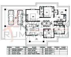 Contoh pelan rumah banglo 2 tingkat dari nas nuri construction sdn bhd. Pelan Lantai Rumah 2 Tingkat 4 Bilik Design Rumah Terkini