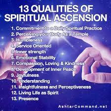 13 Qualities Of Spiritual Ascension Spiritual Ascension Spirituality Inner Peace