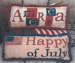 Access needlework patterns to download and you can check your pattern wherever you go. Mani Di Donna America 4th Of July Pillows Cross Stitch Pattern 123stitch