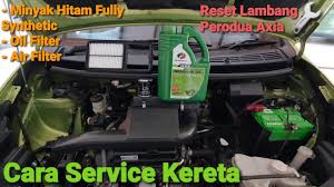 Kini semua boleh miliki kereta perodua idaman secara online tanpa perlu bersusah payah untuk ke bilik pameran. Cara Servis Minyak Enjin Kereta Reset Lambang Sepanar Perodua Axia Youtube