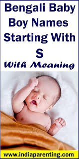 Bengali Baby Boy Names Starting With S With Meaning Hindu Baby Boy Names Baby Boy Names Popular Baby Boy Names