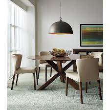 Starburst Brass Bowl Reviews Crate And Barrel In 2021 Round Dining Table Lights Over Dining Table Dining Table
