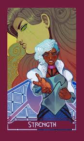 But boom, it is netossa's birthday & i'm not stopping. Spinnerella And Netossa Strength Tarot Print Java Kitty Online Store Powered By Storenvy