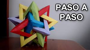 Clase en vivo grabada el domingo 25 de noviembre de 2018 a través de facebook live.hacemos un pinito navideño.sólo necesitás un papel cuadrado y una tijera.v. Tetraedro Intersectado De Origami Tutorial Facil Intersecting Tetrahedra Origami Youtube