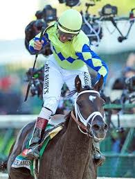 The start of the 2017 kentucky derby at churchill downs. Always Dreaming Yellow John Velazquez Up Wins The 143rd Kentucky Derby Thoroughbred Horse Racing Horse Racing Kentucky Derby