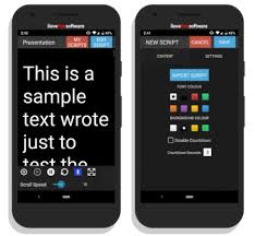 Select the template or create your own, preview the result and save it. 5 Free Teleprompter Apps For Android