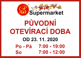 Safari park je otevřen bez kapacitních omezení. Supermarket Rojal Od 23 11 2020 Zmena Oteviraci Doby Prodej Potravin Alkoholu A Napoju Rojal