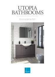 Fitted and wall mounted furniture with a difference. Literature Utopia Bathrooms