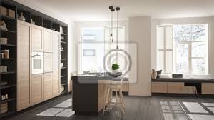 Check spelling or type a new query. Cuisine Moderne Blanche Et Grise Avec Des Details En Bois Dans Autocollants Murales Sombre Gris Ile Myloview Fr