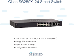 24 gigabit ethernet sfp models. Cisco Sg250x 24 Gigabit Und 10 Gigabit Ethernet Smart Amazon De Computer Zubehor