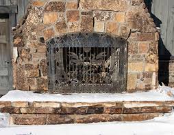 The mesh surround covers most fireplace openings. Fe Monogram On Behance