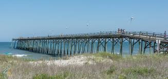 Located along the beach is the virginia beach oceanfront fishing pier at 15th st. Kure Beach Pier Carolinabeach Com