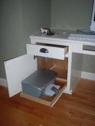 Maybe you would like to learn more about one of these? Great Storage Idea For Printer I Like The Idea Of Printer Storage Built In Desk Computer Nook