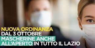 L'esecutivo ha chiesto il parere del cts. Regione Lazio Sala Stampa Coronavirus Obbligo Mascherina Anche Nei Luoghi All Aperto