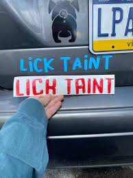 Taint lick
