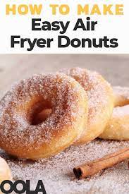 Simple Air Fryer Donuts For Your Sweet Cravings Recipe Air Fryer Recipes Breakfast Air Fryer Recipes Easy Air Fryer Recipes Healthy