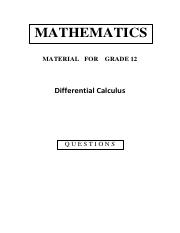 We did not find results for: Msi Calculus Memos Pdf Mathematics Material For Grade 12 Differential Calculus Memoranda Question 1 1 1 U2212 3 3 U210e U2212 U210e U210e U2212 U2212 U210e 3 Course Hero