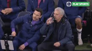 Speaking ahead of his side's premier league clash with manchester city, arsene wenger was quick to dismiss claims that chelsea are facing a relegation battle. Mourinho Gifs Get The Best Gif On Giphy
